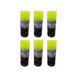 Tinta Temporaria Cabelo Mecha Loka 125ml Amarelo Neon-6un