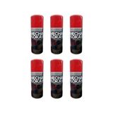 Tinta Temporaria P/cabelo Mecha Loka 125ml Vermelho Neon-6un