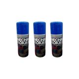 Tinta Temporaria Para Cabelo Mecha Loka 125ml Azul Neon-3un