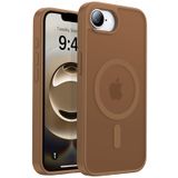 Capa De Telefone Eastinbox Magnética À Prova De Choque Para Iphone 16e Marrom