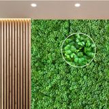 18 Painéis 60x40cm Para Jardim Vertical Artificial Extremamente Denso Plantas De Trevo Para Área Interna