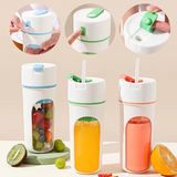 Super Mix 480ml Liquidificador Misturador Vitamina Suco Whey