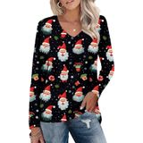 Camiseta Aceshion Ugly Christmas Femininas Árvores De Natal