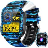 Smart Watch Dealark Military 2.0" Com Tela Led, Lanterna Led, Azul