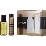 Perfume Masculino Antonio Puig Quorum Edt Spray 100 Ml &amp; Desodorante 150