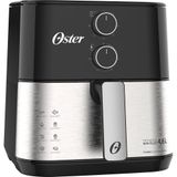 Fritadeira Inox Compact 4,6l Preta Oster 110v