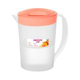 Jarra Plástica Para Água Oval Vac Freezer Rosa 2000ml Sanremo