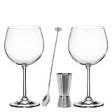 Kit Utensílios Para Drink Gin 4 Peças