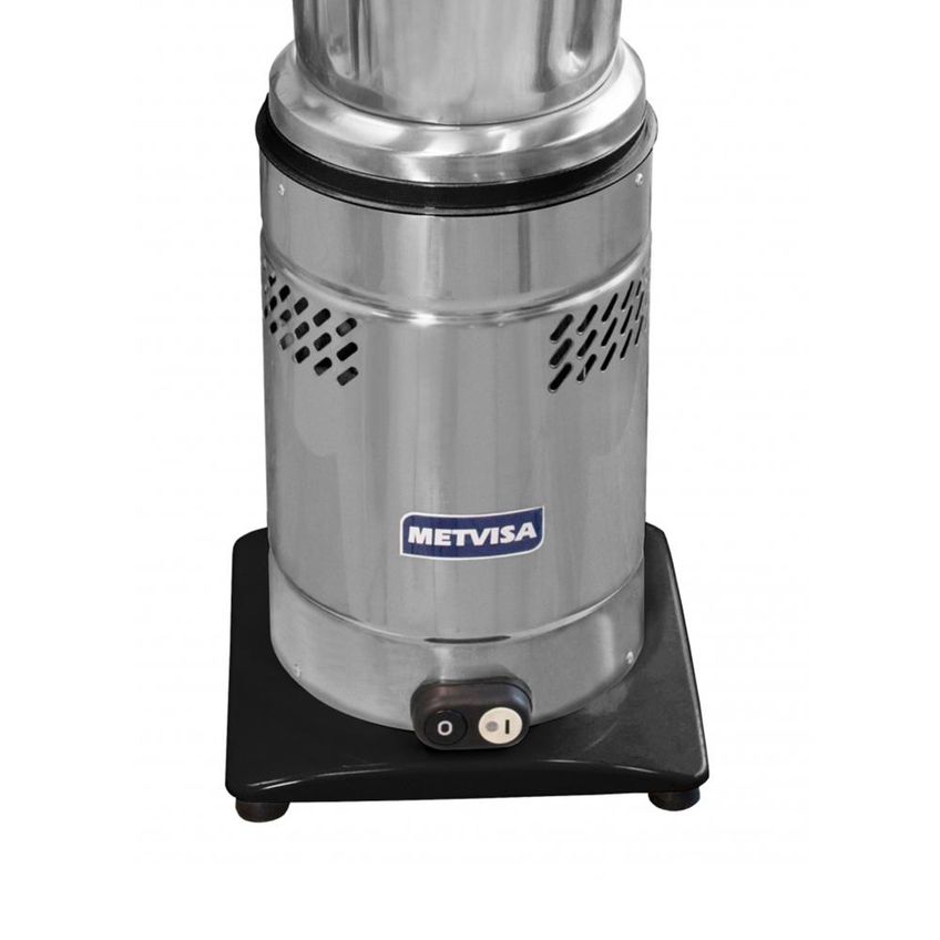 Liquidificador Baixa Rotação Profissional Copo Inox 10l 3500 Rpm 368w Lql.10 127v - Metvisa - imagem 3