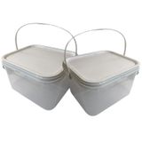 Balde Para Fazer Queijo 2.4 Litros-kit 7 Pçs
