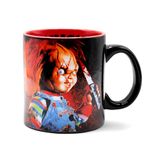 Caneca Silver Buffalo Chucky Friends Til The End Scary 600ml