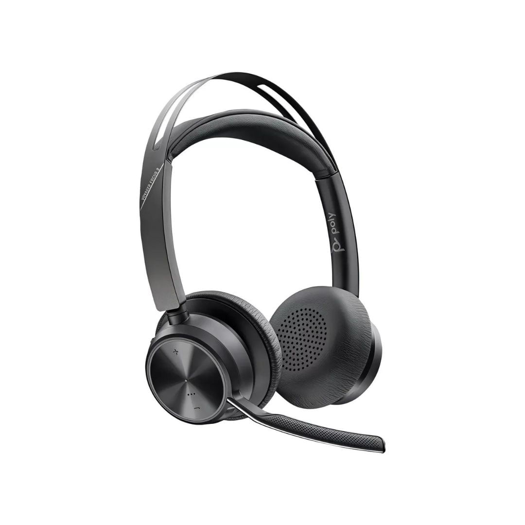 Headset Hp Poly Voyager Focus 2 Bluetooth Com Base Usb-a