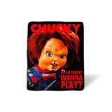 Manta De Lã Prateada Buffalo Chucky 50x60cm