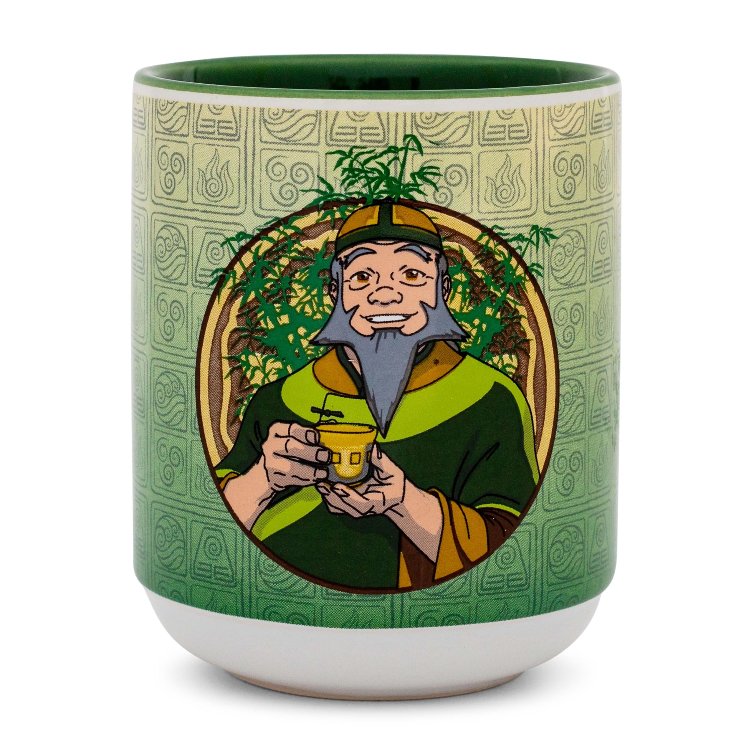 Xícara De Chá Avatar Uncle Iroh Asian-style Ceramic 270 Ml