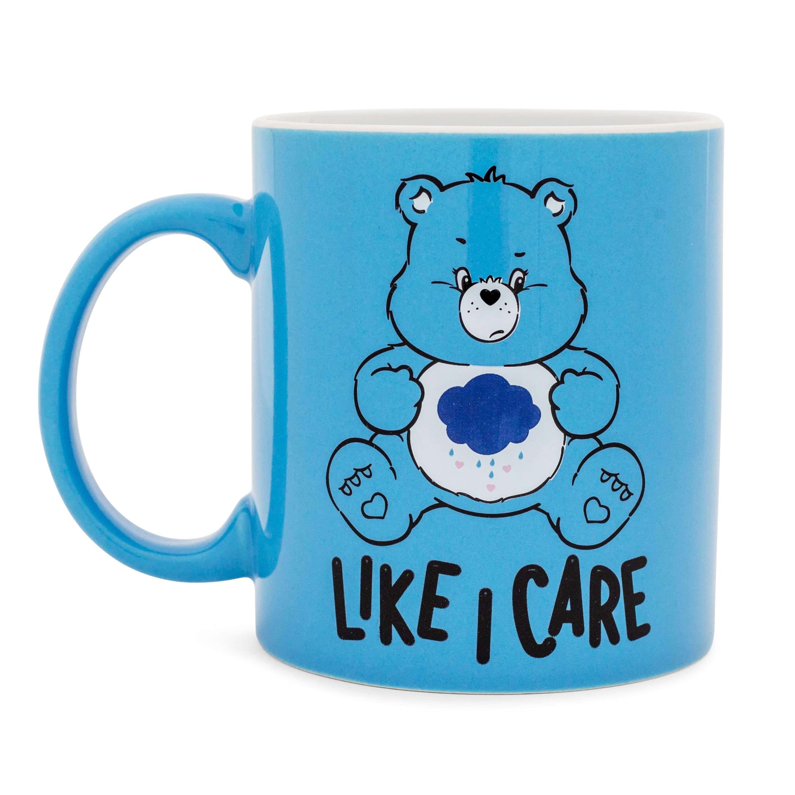 Caneca De Café Silver Buffalo Care Bears Grumpy Bear Like I Care