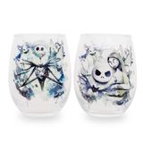 Conjunto De Taças De Vinho Sem Haste Silver Buffalo Disney Nightmare