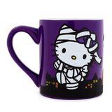 Caneca Sanrio Hello Kitty Happy Halloween Cerâmica 400ml