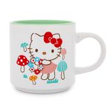 Caneca Sanrio Hello Kitty Mushrooms Empilhável Em Cerâmica De 380 Ml