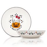 Taça De Jantar Coupe Sanrio Hello Kitty Pumpkin Boo 23 Cm De Cerâmica