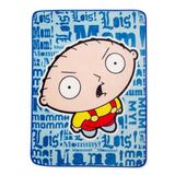 Cobertor Family Guy Stewie Griffin Mama Raschel 115x150cm