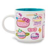Xícara De Café Sanrio Hello Kitty Kawaii Tokyo Allover 380 Ml