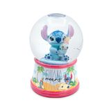 Globo De Neve Disney Lilo &amp; Stitch Ohana Light-up De 15 Cm De Altura