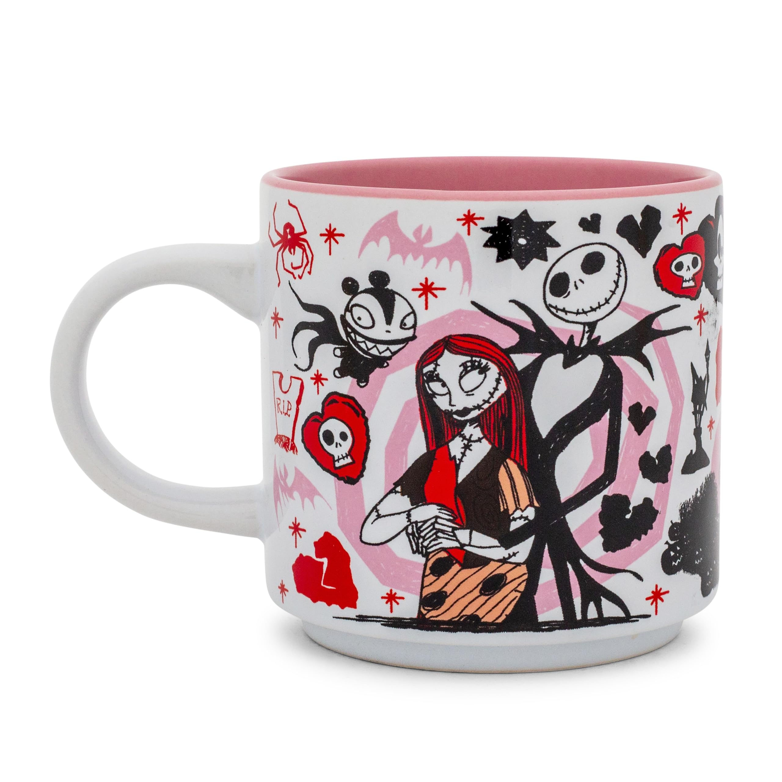 Caneca De Café Silver Buffalo Disney Nightmare Before Christmas
