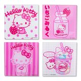 Conjunto De Porta-copos Sanrio Hello Kitty, Copo De Leite Com Morango X4
