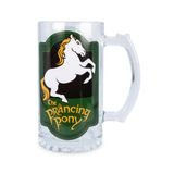 Caneca Stein De Vidro Silver Buffalo The Lord Of The Rings 480 Ml