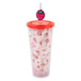 Carnival Cup Silver Buffalo Sanrio Hello Kitty Strawberries 700ml