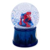 Globo De Neve Colecionável Marvel Spider-man New York Com Luz