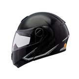 Capacete Peels U-rb2 Escamoteável C/ Óculos - Preto - 60/L