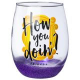 Copo De Vinho Silver Buffalo Friends How You Doin&#39; Frame 600 Ml