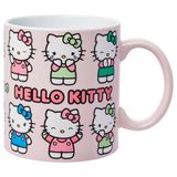 Caneca Silver Buffalo Sanrio Hello Kitty Various Emotions 590ml
