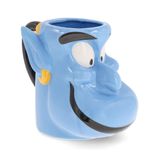 Caneca Prateada Buffalo Disney Aladdin Genie 650 Ml Em Cerâmica 3d