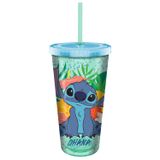 Copo Frio Silver Buffalo Lilo And Stitch Tropical Ohana 950 Ml