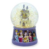 Globo De Neve Prateado Buffalo Disney Princess Castle 100ml