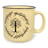 Caneca Camper Silver Buffalo O Senhor Dos Anéis Gondor 600ml