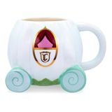 Caneca Toynk Disney Cinderella Coach Em Cerâmica Esculpida Em 3d 590ml