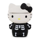Recipiente Para Lanches Sanrio Hello Kitty Skeleton Ceramic