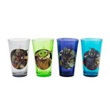 Conjunto De Copos De Cerveja Silver Buffalo Star Wars Mandalorian 480 Ml