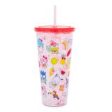 Taça Carnival Silver Buffalo Sanrio Hello Kitty 32ml Com Tampa