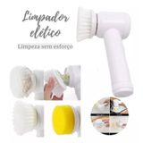 Ultra Escova Limpeza Elétrica Giratória Multifuncional 5 Em