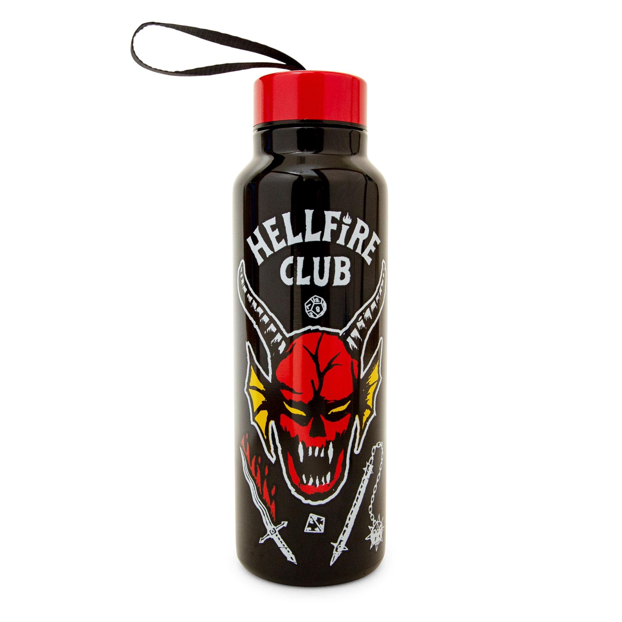 Garrafa De Água Toynk Stranger Things Hellfire Club 800ml
