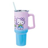 Copo Silver Buffalo Sanrio Hello Kitty 1,2 L Em Aço Inoxidável