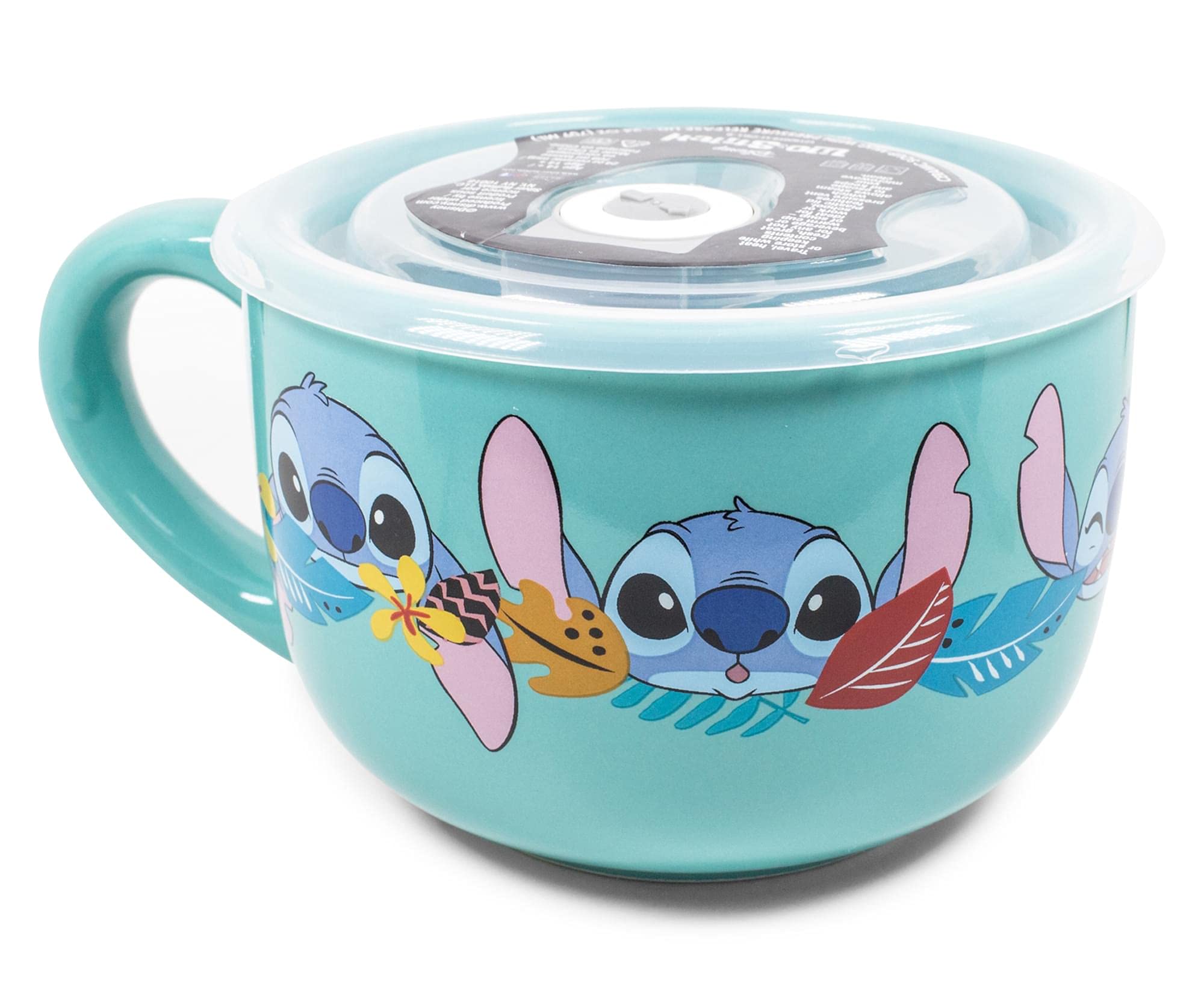 Caneca De Sopa Silver Buffalo Lilo And Stitch Aloha 700ml
