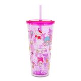 Taça Carnival Silver Buffalo Sanrio Hello Kitty 32ml Com Tampa