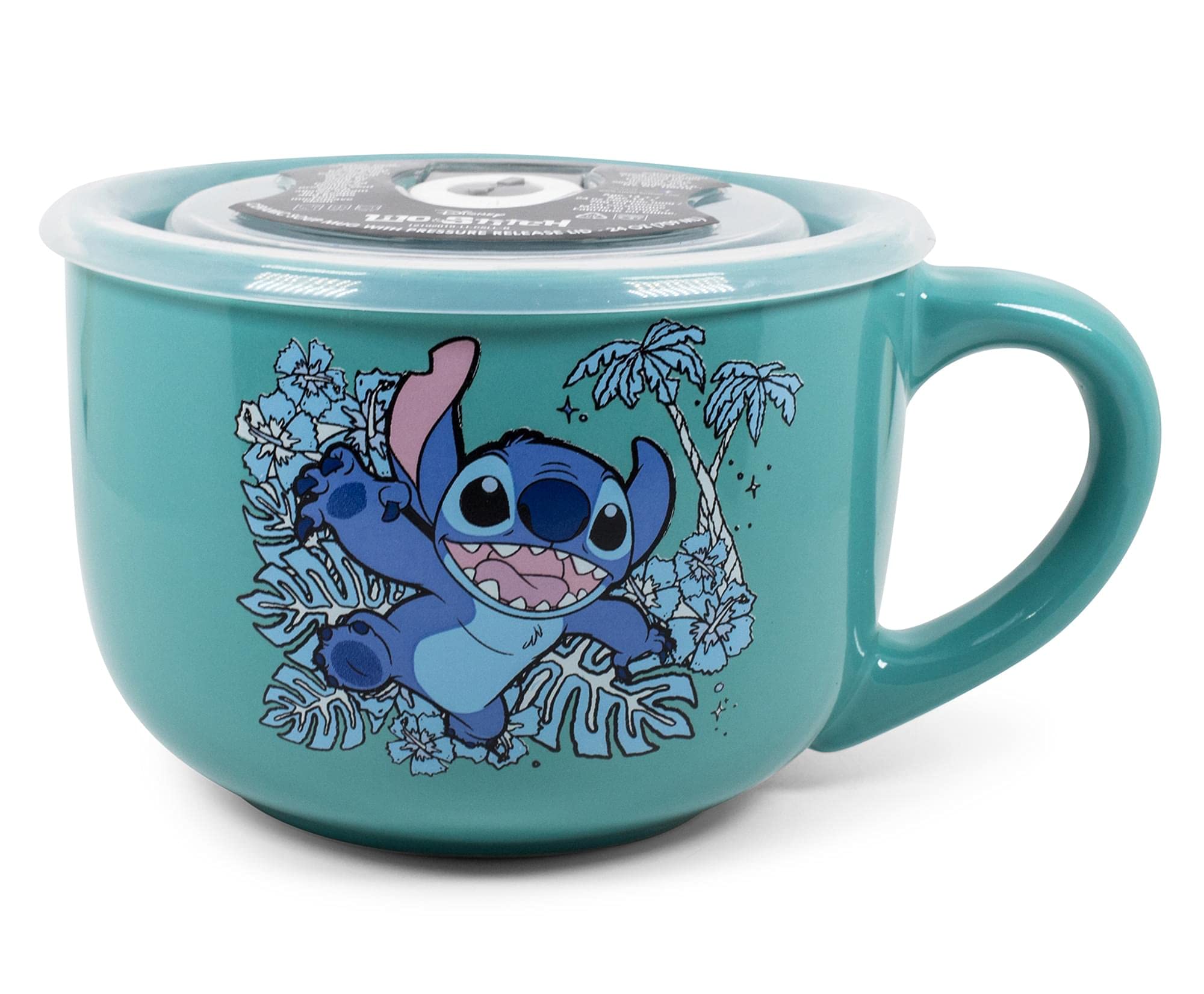 Caneca De Sopa Silver Buffalo Lilo And Stitch Stay Weird 700ml