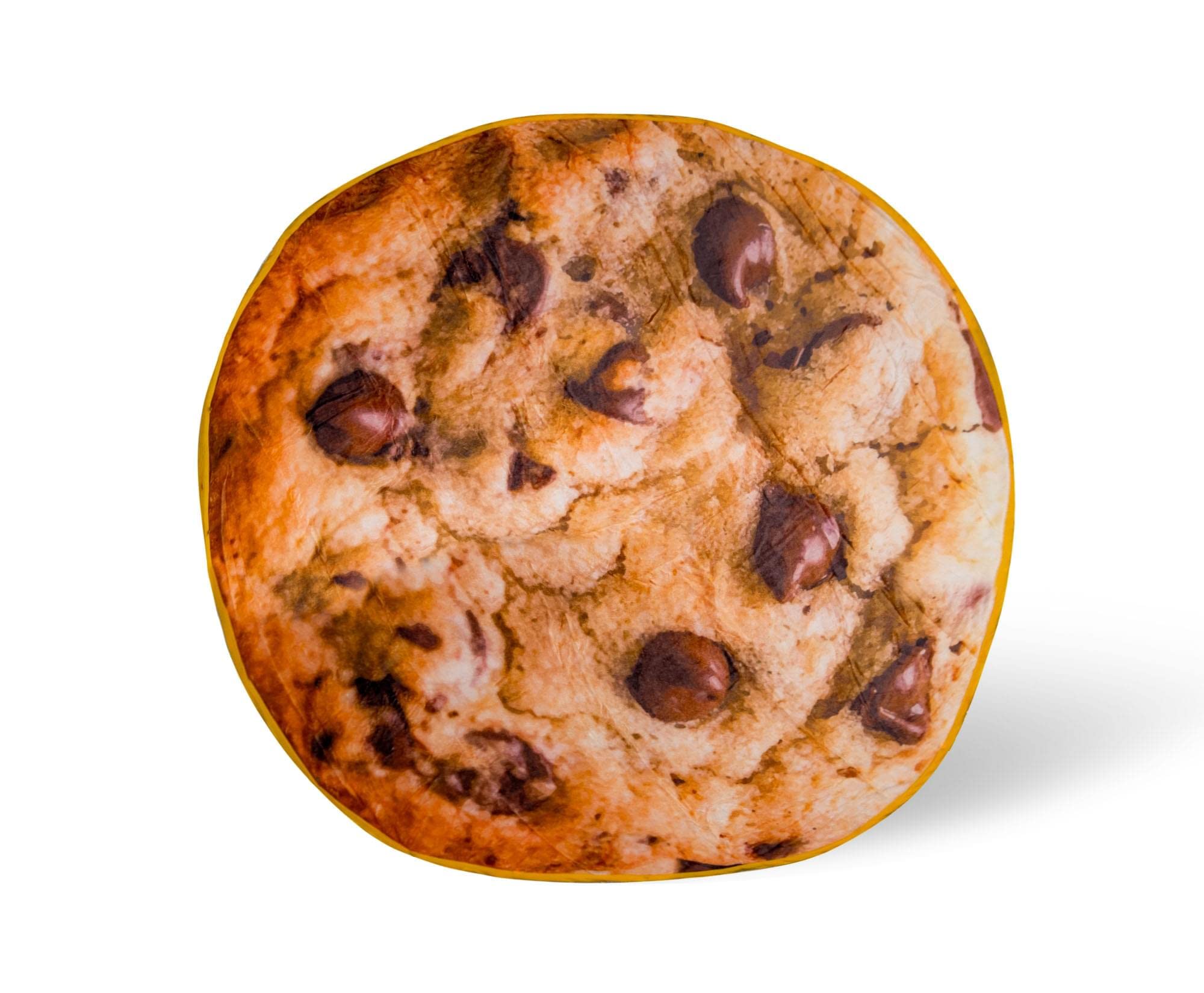 Manta De Lã Redonda Toynk Chocolate Chip Cookie