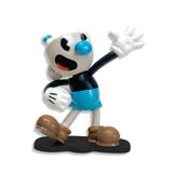 Mini Boneco Toynk Cuphead Mugman Crie Uma Figura De 8 Cm Com Peças